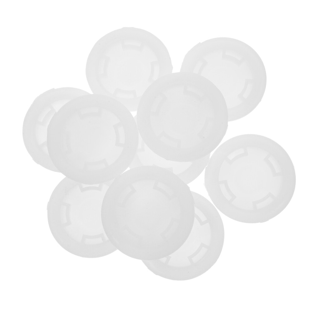 30Pcs White Plastic Drum Bung Caps Tight Seal Bucket Lid For Home Use 3612303684886