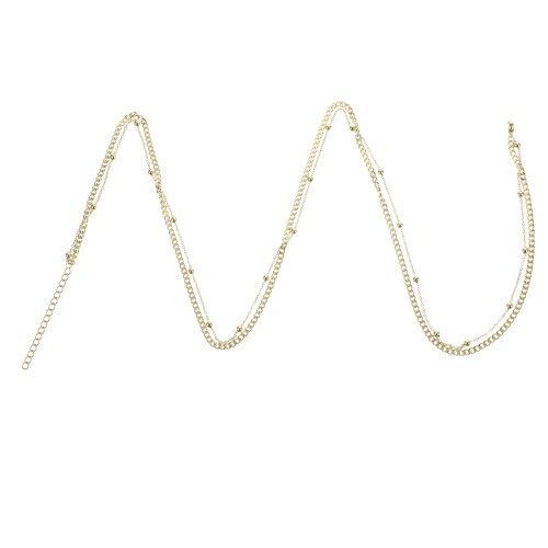 3St Modieuze Beaded Body Chain , Verstelbare Tailleketting Dames 1