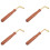 4St Dulcimer Stem Sleutel Hout Metaal Professioneel Tuning 7
