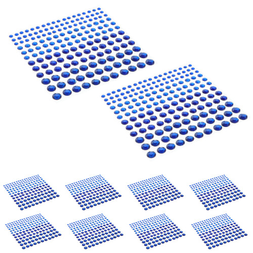 Zelfklevend Oogkristal Stickers Voor Creatieve Make-Up 1