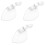 3St Viool Kinsteun Pad Acryl Transparant Wit Comfort 5