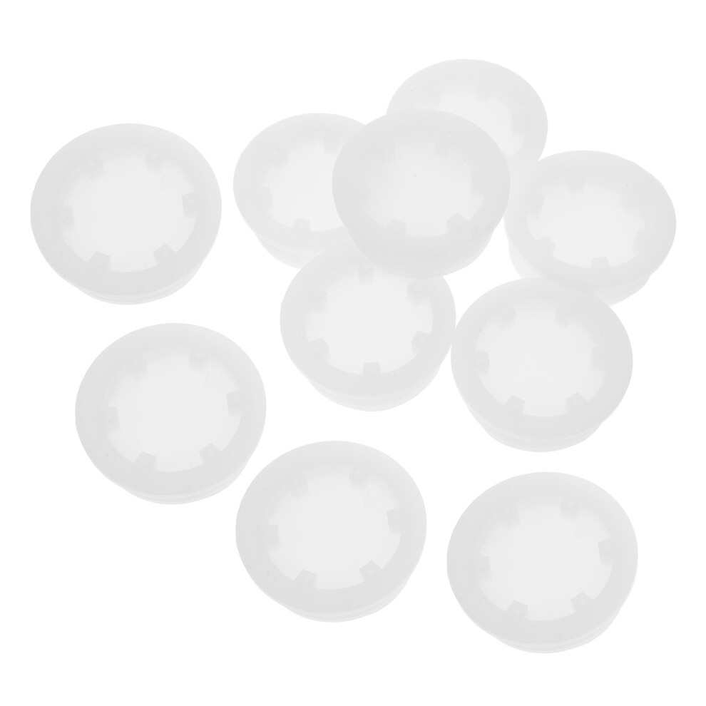 30Pcs White Plastic Drum Lids Tight Seal Bucket Covers For Storage 3612459312213