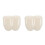 2Pcs Lightweight Beige Rabbit Teeth for Cosplay and Party Fun 4