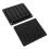 2Pcs Wooden Reed Case for Saxophone Black Waterproof Durable Storage 2