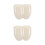 2Pcs Lightweight Beige Rabbit Teeth for Cosplay and Party Fun 5