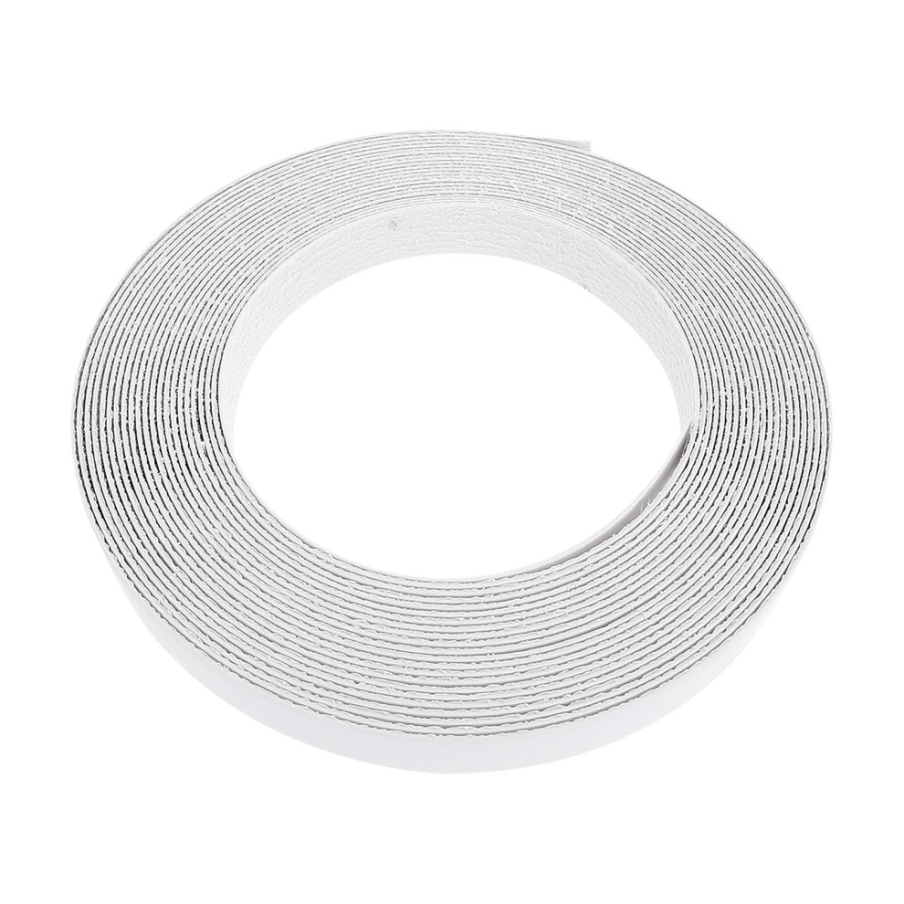 2Pcs White Adhesive Hot Melt Edge-Banding Tape For Home Use Pvc 3612459312343