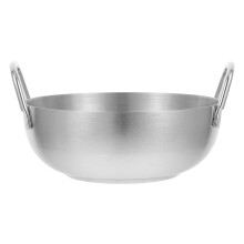 4Pcs Stainless Steel Dip Bowls Small Sauce Dishes with Handles Silver