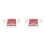 2Sets Mini Double Bed Decor Durable Wooden Miniature House Accessories 4