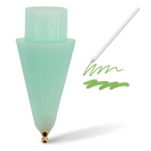 3Pcs Green Stylus Replacement Tips Plastic Pen Caps for Accurate Touch