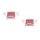 2Sets Mini Double Bed Decor Durable Wooden Miniature House Accessories 8