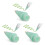 3Pcs Green Stylus Replacement Tips Plastic Pen Caps for Accurate Touch 8