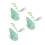 3Pcs Green Stylus Replacement Tips Plastic Pen Caps for Accurate Touch 9