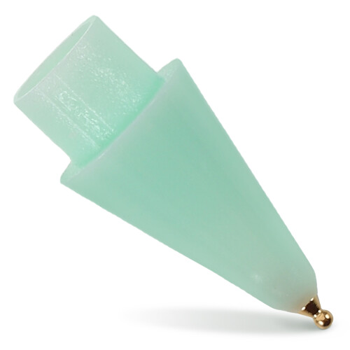 3Pcs Green Stylus Replacement Tips Plastic Pen Caps for Accurate Touch 2