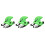 3Pcs Toddler Swim Float Back Belt Eva Kid Pool Float Trainer Green 5