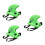 3Pcs Toddler Swim Float Back Belt Eva Kid Pool Float Trainer Green 6