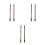 6Pcs Bamboo Brush Handle for Ink Calligraphy DIY Art Projects 6