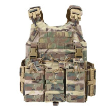 Tactical Nylon Vest With Quick Release System Wilderness Exploration Equipment Training Suit Fishing And Hunting Yellow