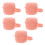 10St Roze Pacifier Opbergdoos Sterk Draagbaar Baby 1