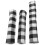 15Pcs Washable Black Fabric Handle Protector Set for Home Appliances 10