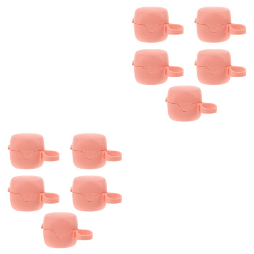 10St Roze Pacifier Opbergdoos Sterk Draagbaar Baby 2