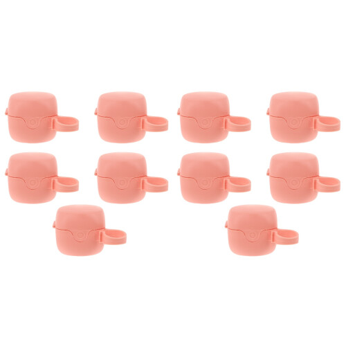 10St Roze Pacifier Opbergdoos Sterk Draagbaar Baby 1