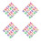 96St PVC Kinder Speelringen Mixkleur Voor Feest 6