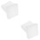 4St Witte Schuimplaten Voor , Verzendinserts En Bescherming 8