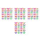 96St PVC Kinder Speelringen Mixkleur Voor Feest 5