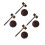 4St Rechter Hamer Speelgoed En Veiling Gavel Set 6