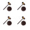 4St Rechter Hamer Speelgoed En Veiling Gavel Set 10