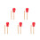 5Sets Bangzi Percussie Speelgoed Voor Kinderen 6