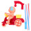 Roze Baby Push Pull Hond Speelgoed Leerloop Plastic Loopwagen 1