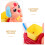 Roze Baby Push Pull Hond Speelgoed Leerloop Plastic Loopwagen 6