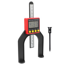 2St Magnetische Digitale Diepte- En Hoogtemeter, Kunststof, Voor Meten