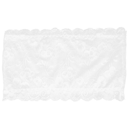 2St Comfortabele Wit Lace Bandeau Tube Top 1