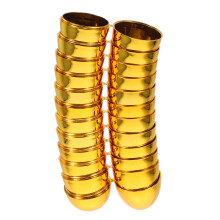 36St Navulbare Gouden Plastic Paaseieren Voor Paastafel Decor
