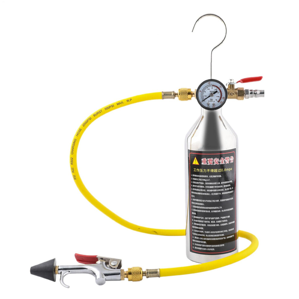 Ac Flush Air Conditioning Cleaning Kit With Gauge And Hose For Rvs And Trucks Pipeline Cleaning Kit 9347817225259