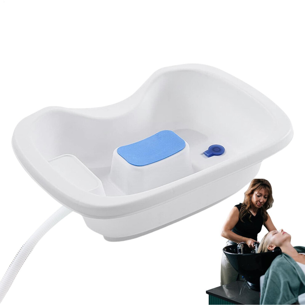 Portable hair washing basin for bathtub at the hair bed, convenient portable hair washing station  Shampoo basin, bathroom accessories for disabled.