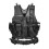 Tactical Airsoft Vest For Men MOLLE Compatible Adjustable Straps Modular System 1