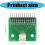 Type C PCB Testing Board 24Pin Female Adapter, Pins Header, DoubleSided, TwoWay Insertion Ref: 6274 5