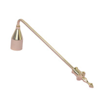 Candle Wick Trimmer 9Inch Dome, Polished Gold Finish, AntiSlip Handle, Sturdy Stainless Steel