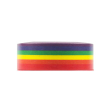 Colorful Adhesive Tape Rainbow Paper Stickers Fits Most Surfaces Art Decorations Materials