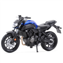 1:18 For Yamaha MT07 2018 Static Die Cast Vehicle Collector Hobby Motorcycle Model Toy Children's Toy