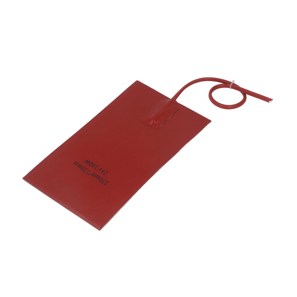 230Mm X 130Mm Dc24v Silicone Tank Heater Pad 100W For Cars & Trucks 9471373687739