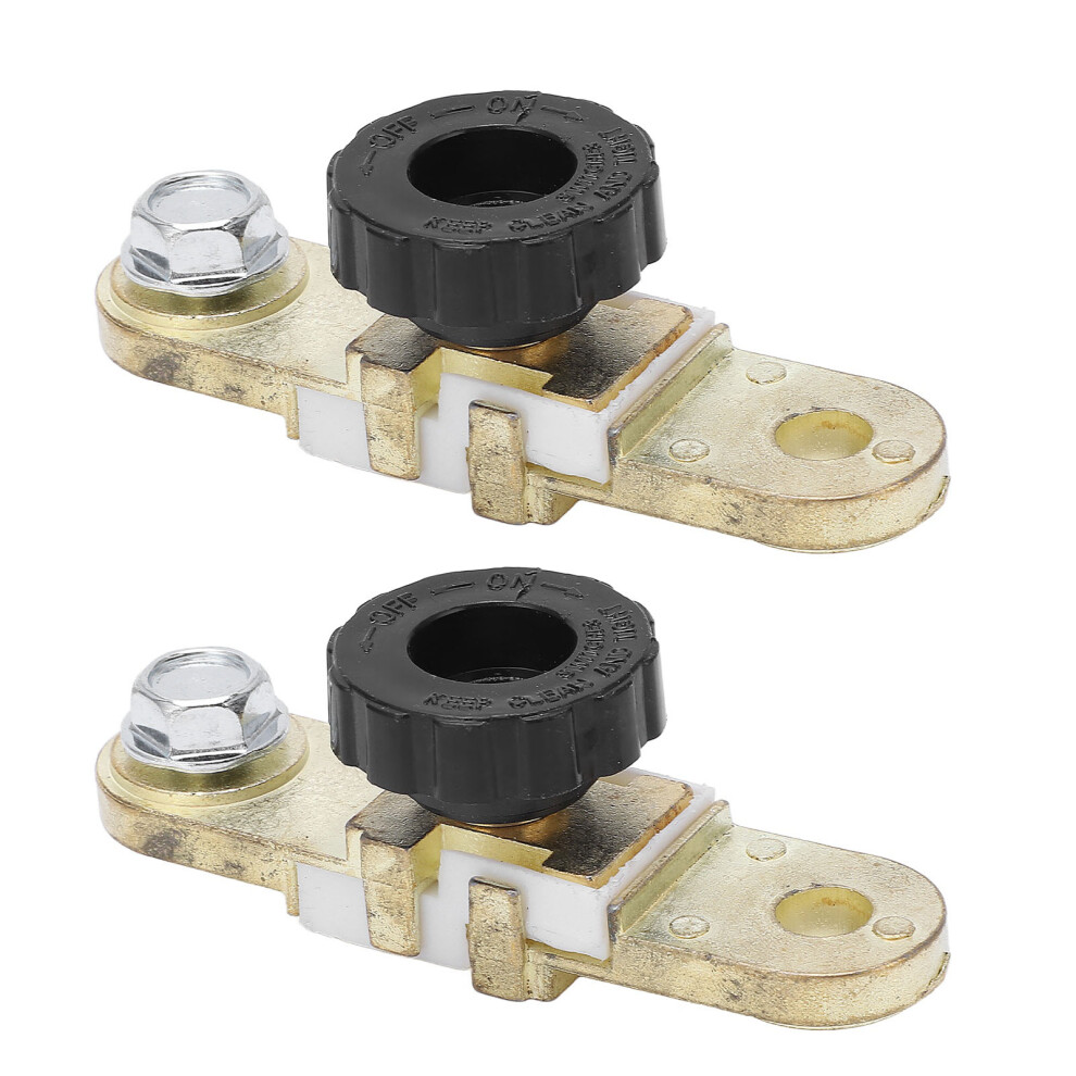 2Pcs 12V Side Post Battery Isolator Switch For Car Boat Truck Rv 7891373688352