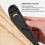 Adjustable Aluminum Alloy Sandpaper Holder with 5PCS 320 Grit Sanding Sheets 11