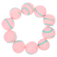30Pz Palline Feltro Rosa Per Decorazioni E Feste