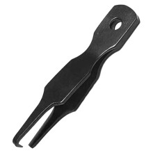 Double Opening Pliers Stainless Steel Fishing Line Pliers Quick Split Ring Opener Tool Fishing Line Tweezers