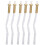 6Pz Stoppini in Cotone Con in Per Lampade Ad 1