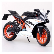 1:12 Scale Moto RC390 2014 Motorcycle DieCast Model Bike Racing Toy for Kids